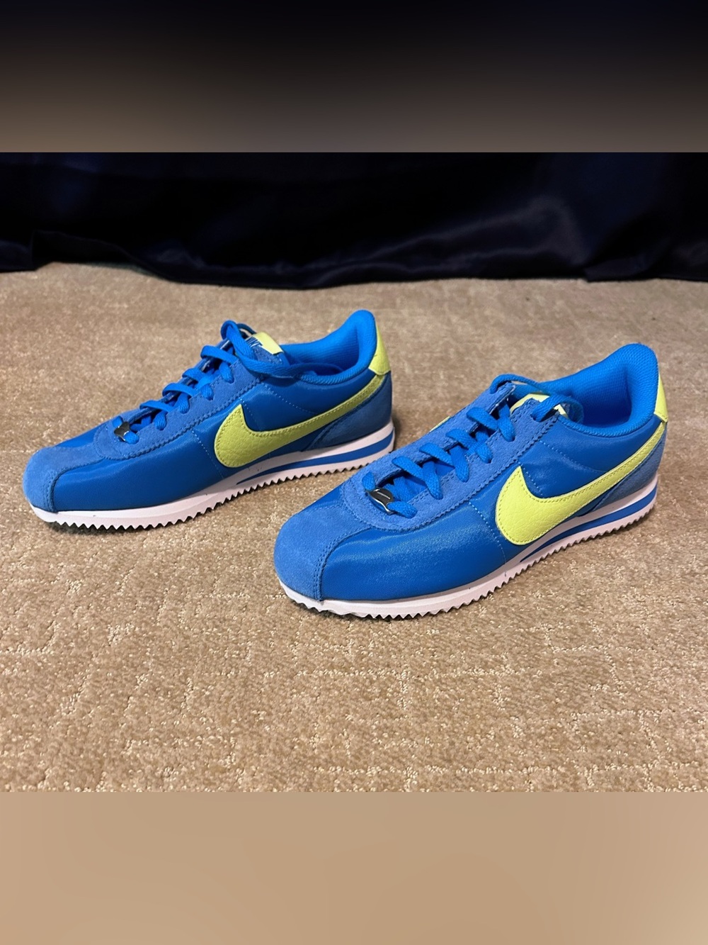 Brand new Nike Cortez blue size 5y
Women’s 6.5